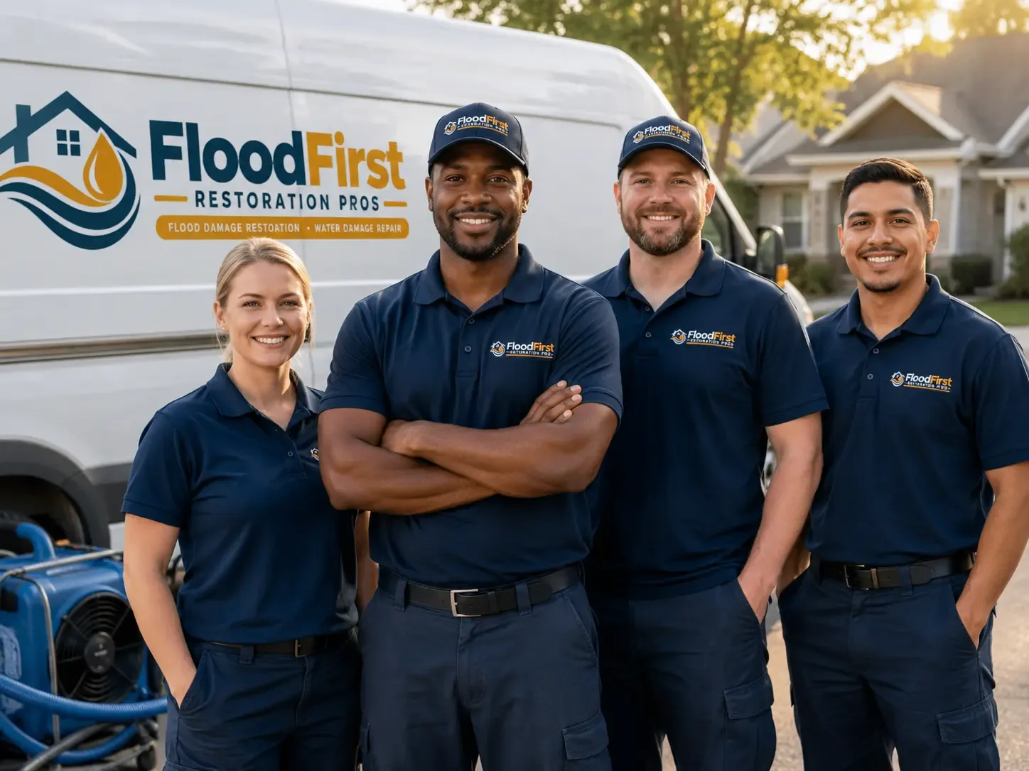 Flood Damage Restoration company in Breedsville, MI